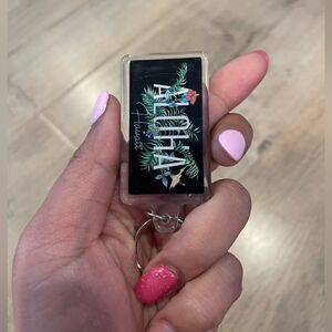 NWOT Hawaii Aloha Plastic Keychain